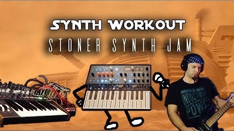Stoner Synth Jam (minibrute2, microfreak, picosystem, uno drum)
