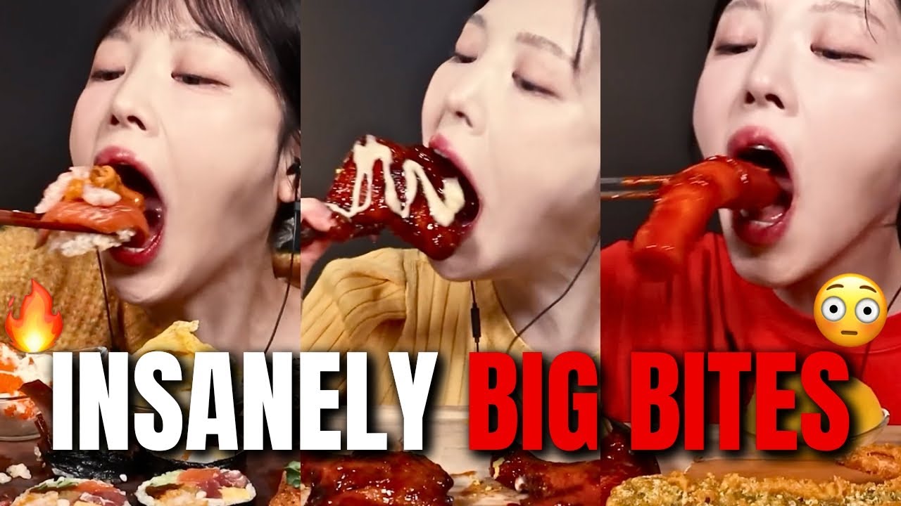 Boki taking the BIGGEST BITES i've ever seen