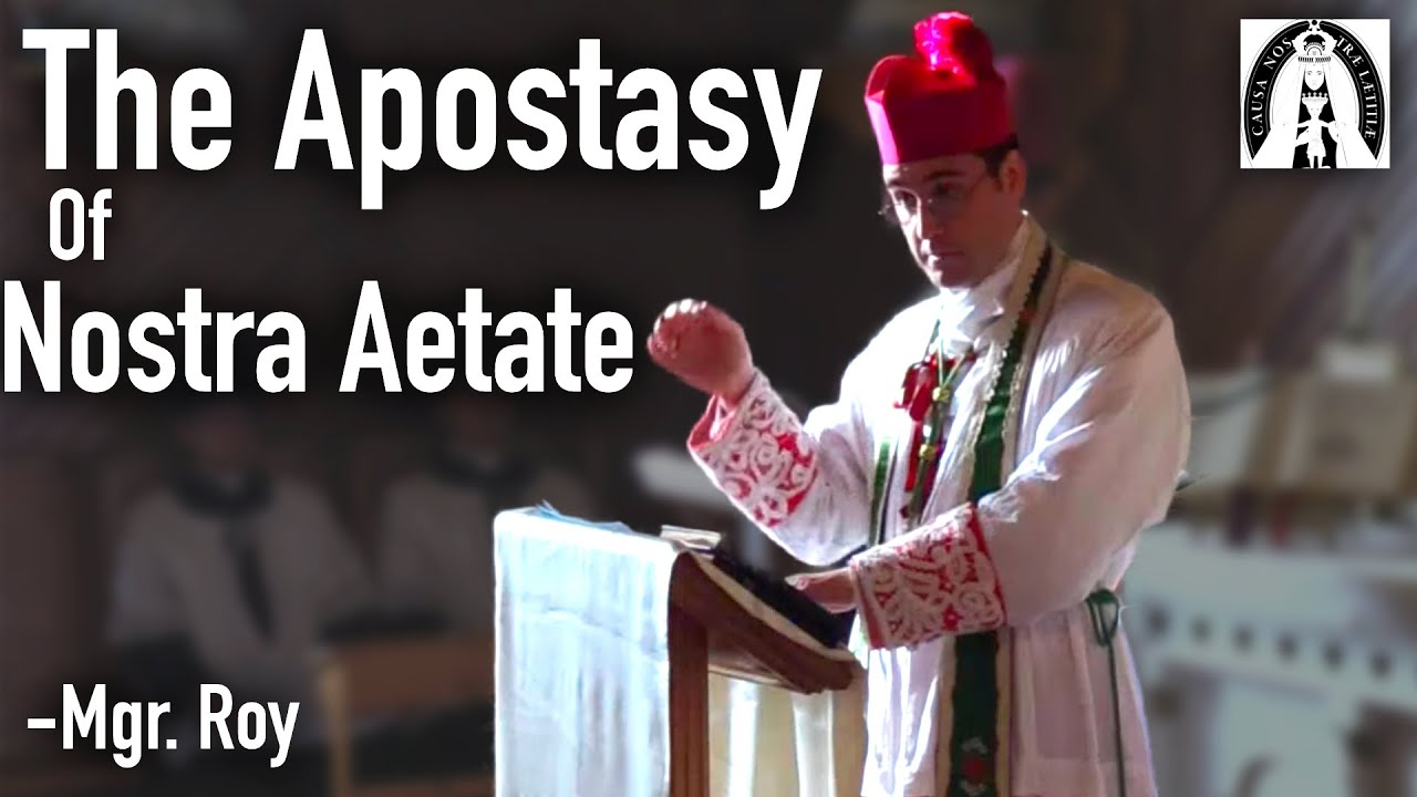 Leo tells unbelievers to stand firm in their Faith ~ Sermon ~ Mgr Roy