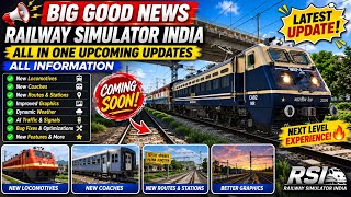 Railway Simulator India | Big Good News All In One Upcoming Updates Information 🔥👀😱 screenshot 5