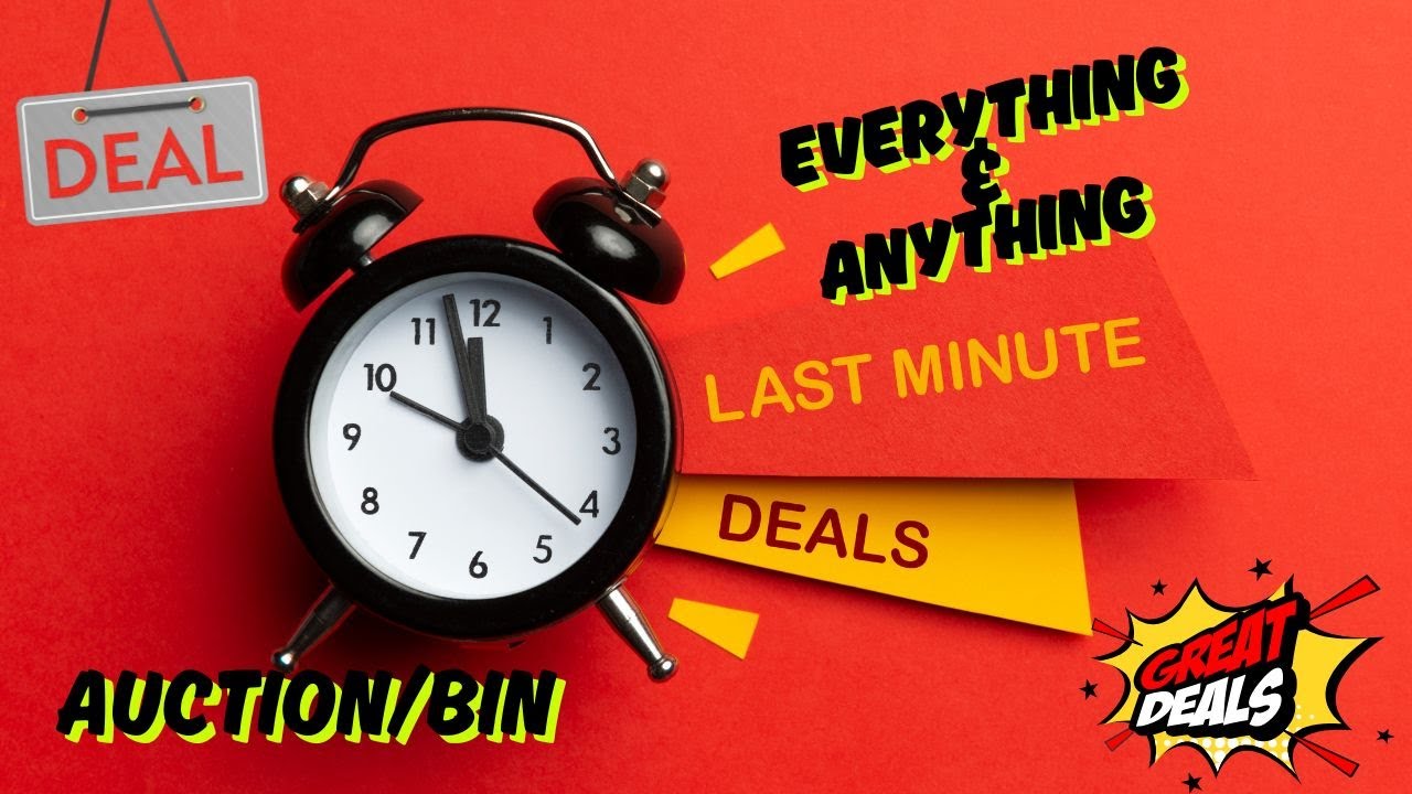 LIVE AUCTION DEALS POP UP - 10/17 - 2 PM CST - YouTube
