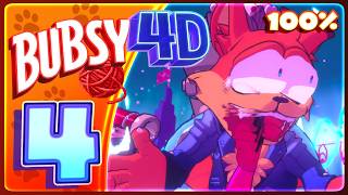 Bubsy 4d Walkthrough Part 4  100  Time Trials U0026 Secret Level ps5 