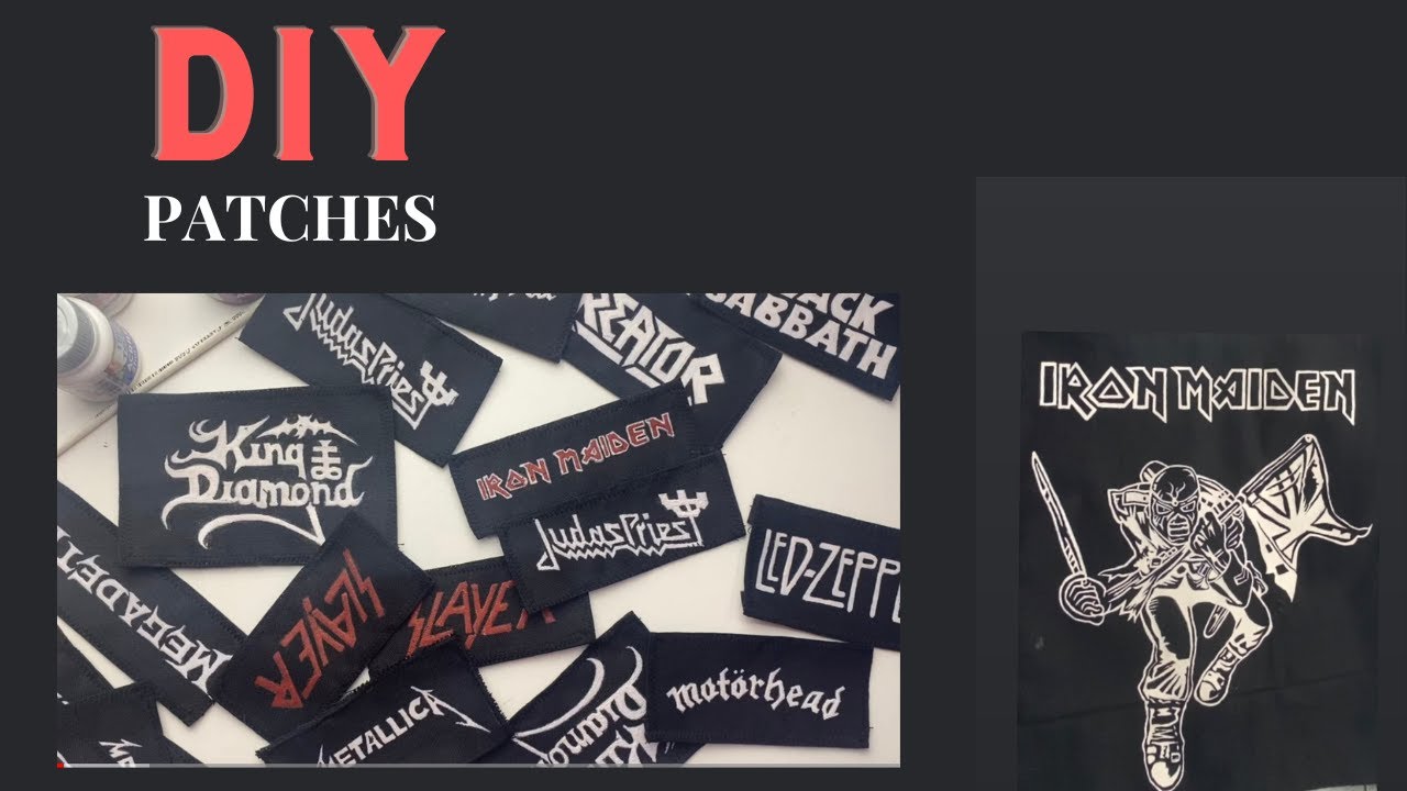 Como fazer patches (simples) | Passo a Passo | Pintura em tecido