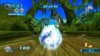 Sonic Riders Zero Gravity (Wii) Super Sonic on all Tracks