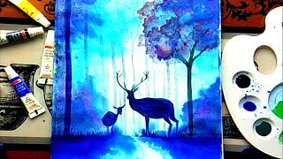 beginners deer draw easy