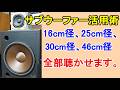 オーディオ　Audio アンプ　スピーカー　沢山のサブウーファーが販売されて居ります。そんなサブウーファーの使い方についてご紹介します。