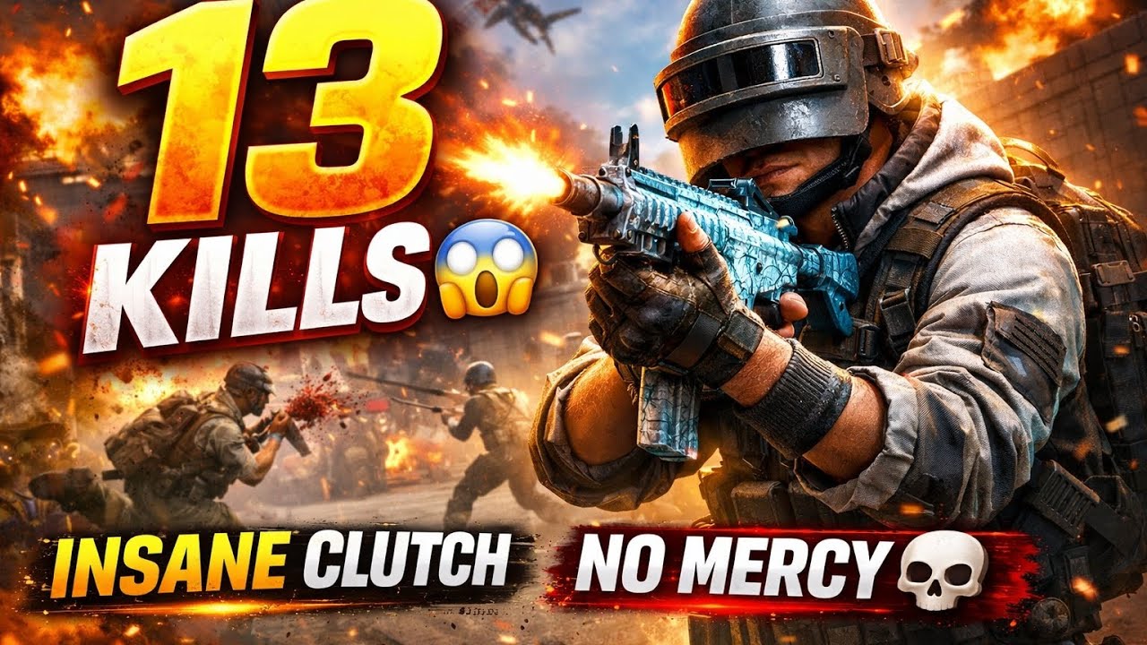 Livik 13 KILLS NOOB TO PRO MOMENT 🔥 | PUBG MOBILE RANKED MATCH