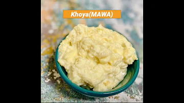 How To Make MAWA Khoya Using Milk Recipe Homemade Khoya MAWA Khova Recipe Shorts 