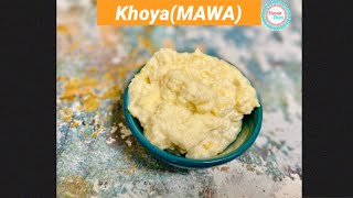 How to make MAWA khoya using milk recipe | homemade khoya MAWA khova recipe #shorts
