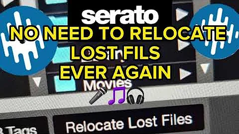 TIME SAVING TIP. move #seratodjpro library without having to relocate files.