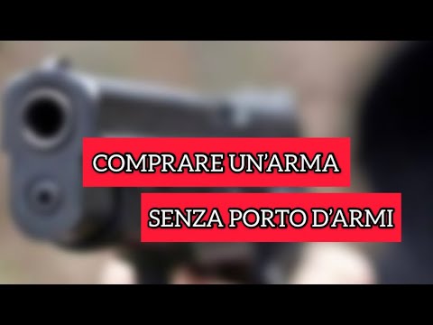 Video: Come Acquistare Una Pistola Traumatica