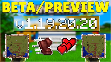 Minecraft Bedrock Edition 1.19.20.20 Beta & Preview Java Parity & Important Fixes!
