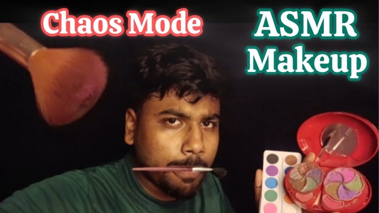 ASMR 💄 FAST & AGGRESSIVE Makeup (Chaos Mode)