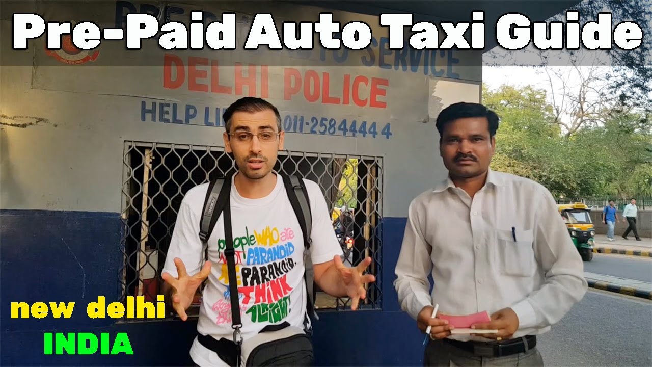 How to use a Pre-Paid Auto Service in NEW DELHI