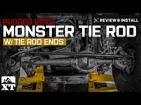 Jeep Wrangler Rugged Ridge Monster Tie Rod w / Tie Rod Ends (1997-2006 TJ) 검토