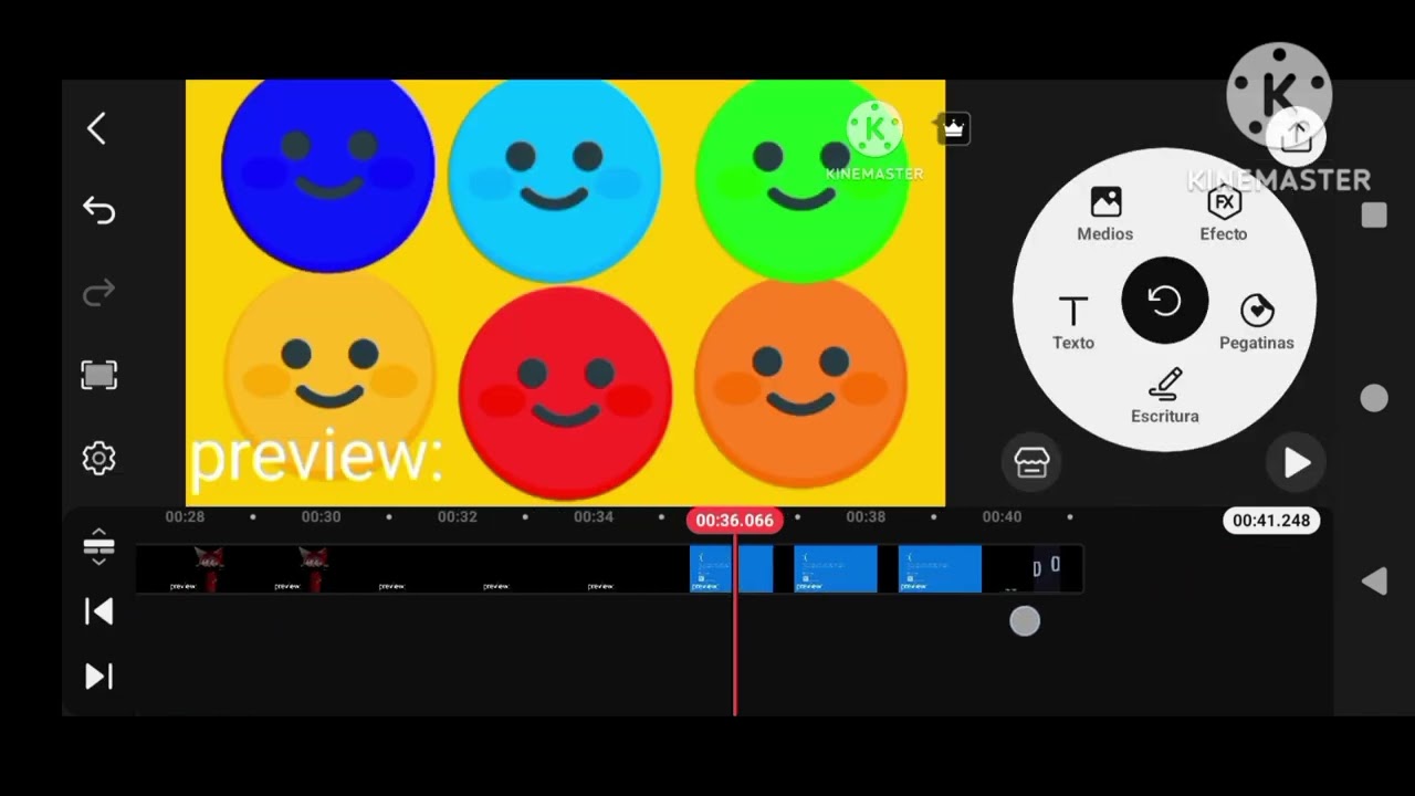 Pou 3d black hole add round 2 KineMaster speedrun 4.2 speed