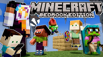BEDROCK PLAYERS are WEIRD!!!