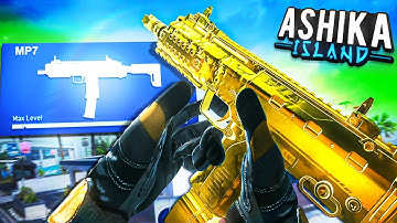 the BEST BUFFED MP7 CLASS SETUP to USE on Ashika Island Warzone!