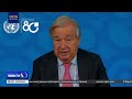 Генсек ООН призвал мировое сообщество объединиться для решения глобальных проблем