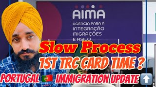 Portugal 🇵🇹 immigration update ⬆️ Today // TRC Card issue problem @sarwaraportugal