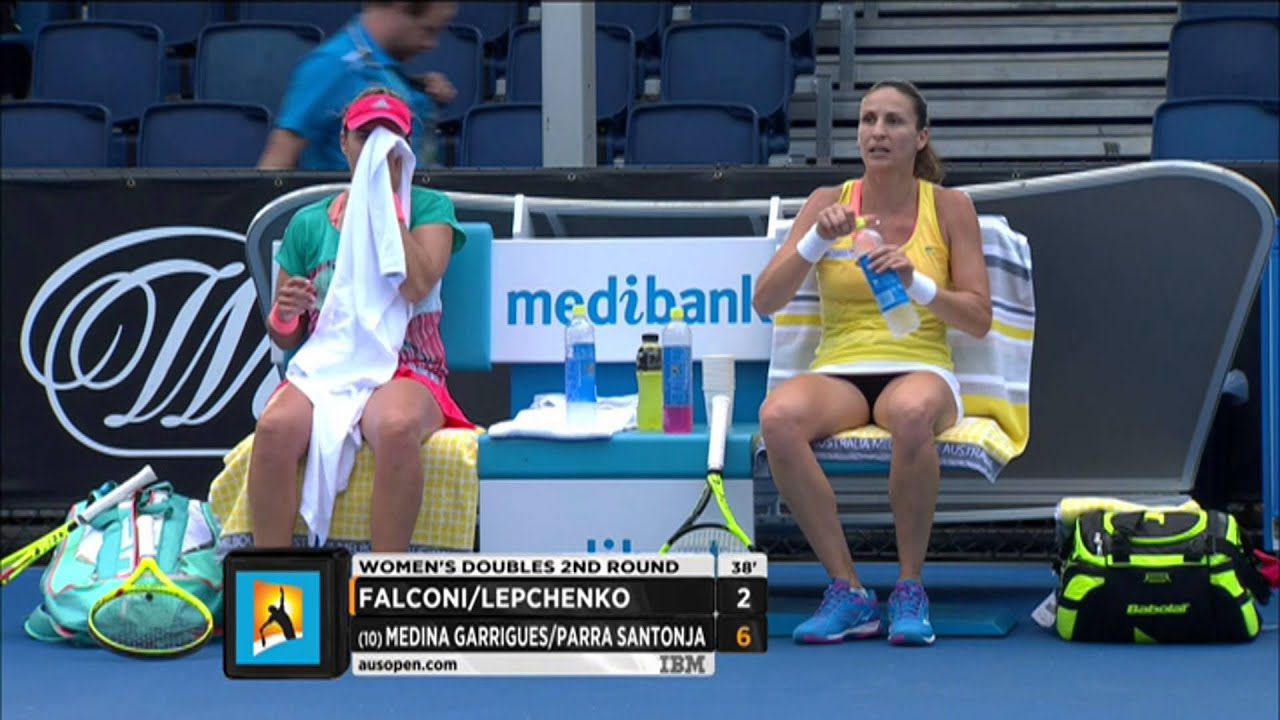 Falconi/Lepchenko v Medina Garrigues/Parra Santonja highlights (2R) | Australian Open 2016