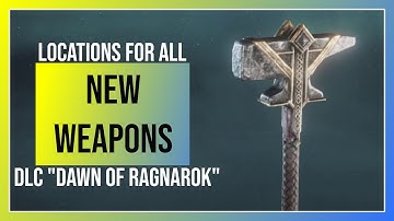 AC Valhalla Dawn of Ragnarok: All 4 Hidden Weapon Locations (Atgeirs, Hammer and Dagger)