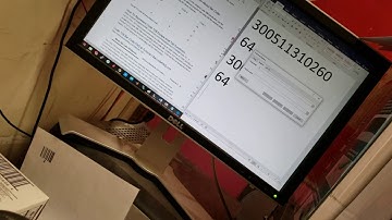 USB Barcode scanner demo