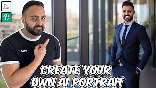 how to create stunning ai portraits using midjourney & chatgpt