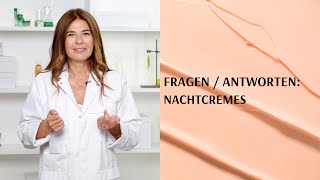 Fragen / Antworten : Nachtcremes - Dr Pierre Ricaud