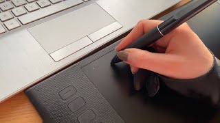 Asmr Graphic Tablet Drawing