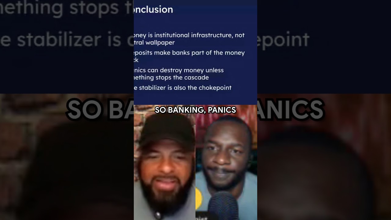 Bank runs and money supply explained