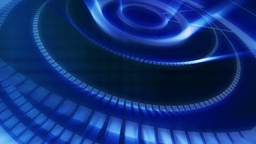Space Wormhole Blue Vortex Lights Abstract : Free stock video footage