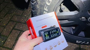 Product review - Jansite Tyre Pressure Monitoring System (TPMS)