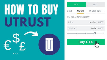 How to buy Utrust (UTK) ✅ Step-by-Step Tutorial