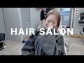 'VLOG' 私のブリーチヘアカラー・カット　美容院ってこんな笑う場所だっけ