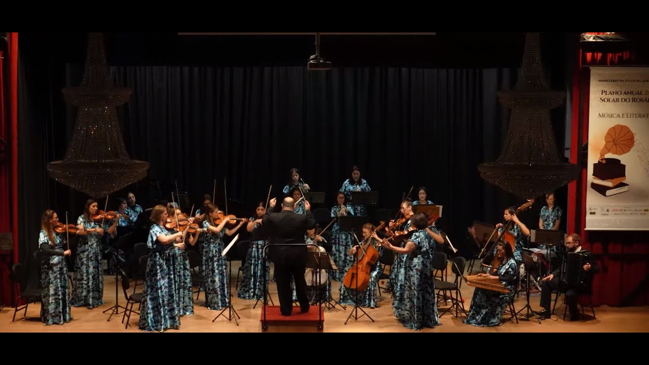 Concerto Vive la France com a Orquestra Ladies Ensemble, no Auditório Regina Casillo Concerto Vive la France com a Orquestra Ladies Ensemble, no Auditório Regina Casillo