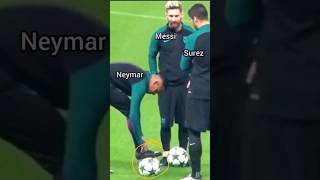 Neymar Funny 😂 Moments #Messi #Surez #Neymar #shorts