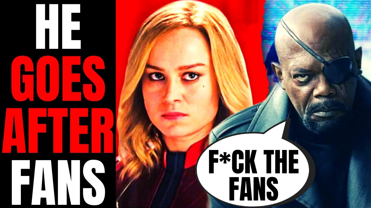 Samuel L Jackson ATTACKS Marvel Fans | You’re SEXIST If You Don’t Like Brie Larson’s Captain Marvel!