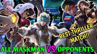 AoV Experiment: All Maskman VS Opponents | Best Thriller Match || screenshot 5