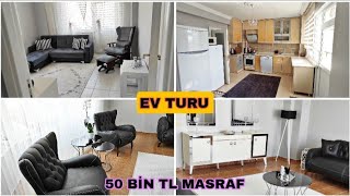 EV TURU🏠 ŞÜKÜR BİTTİ🏠50 BİN TL YENİLENEN EV 🏡