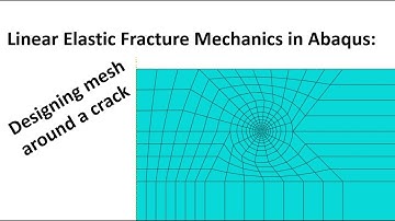 Crack simulation in Abaqus: J-integral, designing mesh around crack