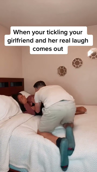 When your tickling your girlfriend and her real laugh comes out… #shorts