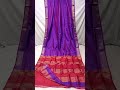 Bishnupuri Pure Katan Silk Jori Border Saree Best Quality Mob 9126342181