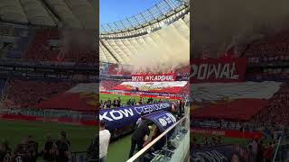 Oprawa Rakowa podczas finału pucharu Polski #football #bajkiofutbolu #soccer