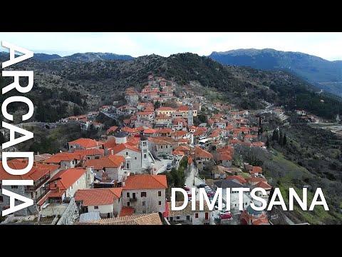 Dimitsana – Arcadia | Greece [4K]