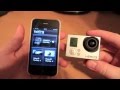 GoPro Hero 3 Wifi connectivity with an iPhone - Setup demo