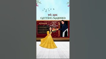 MISD-C014 | Wedding Express Save the Date | Fun Train-Themed Wedding Invite by Manav Invites