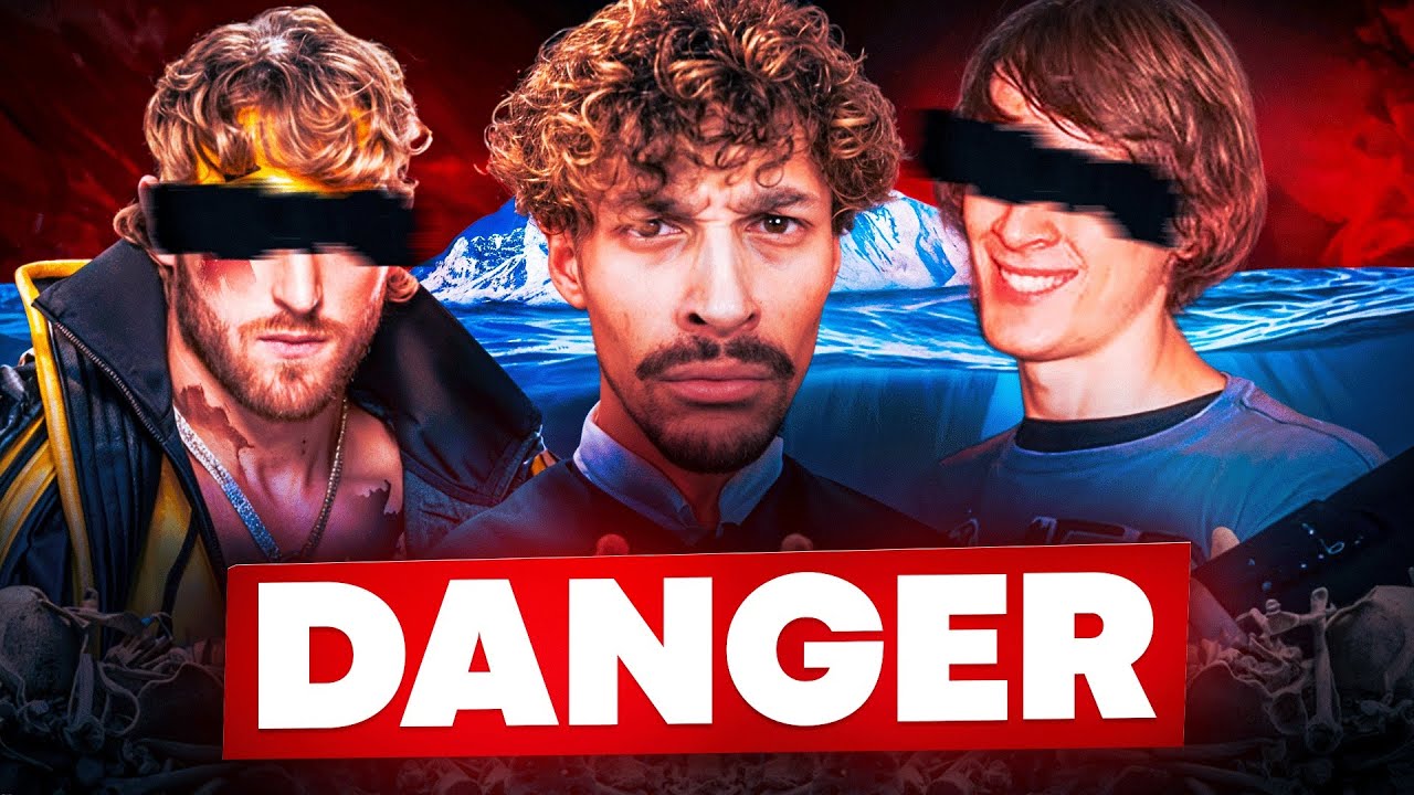 J'AI REAGI A L'ICEBERG DES YOUTUBEURS LES PLUS MALSAINS (et les derniers sont terrifiants)