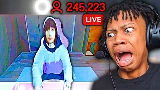face reveal went wrong on live stream