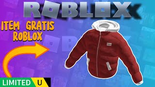 CARA MENDAPATKAN ITEM FREE UGC LIMITED HUGO Red/White Puffer Jacket Roblox